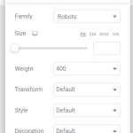 Elementor Text Editor Widget Not Changing Font Settings